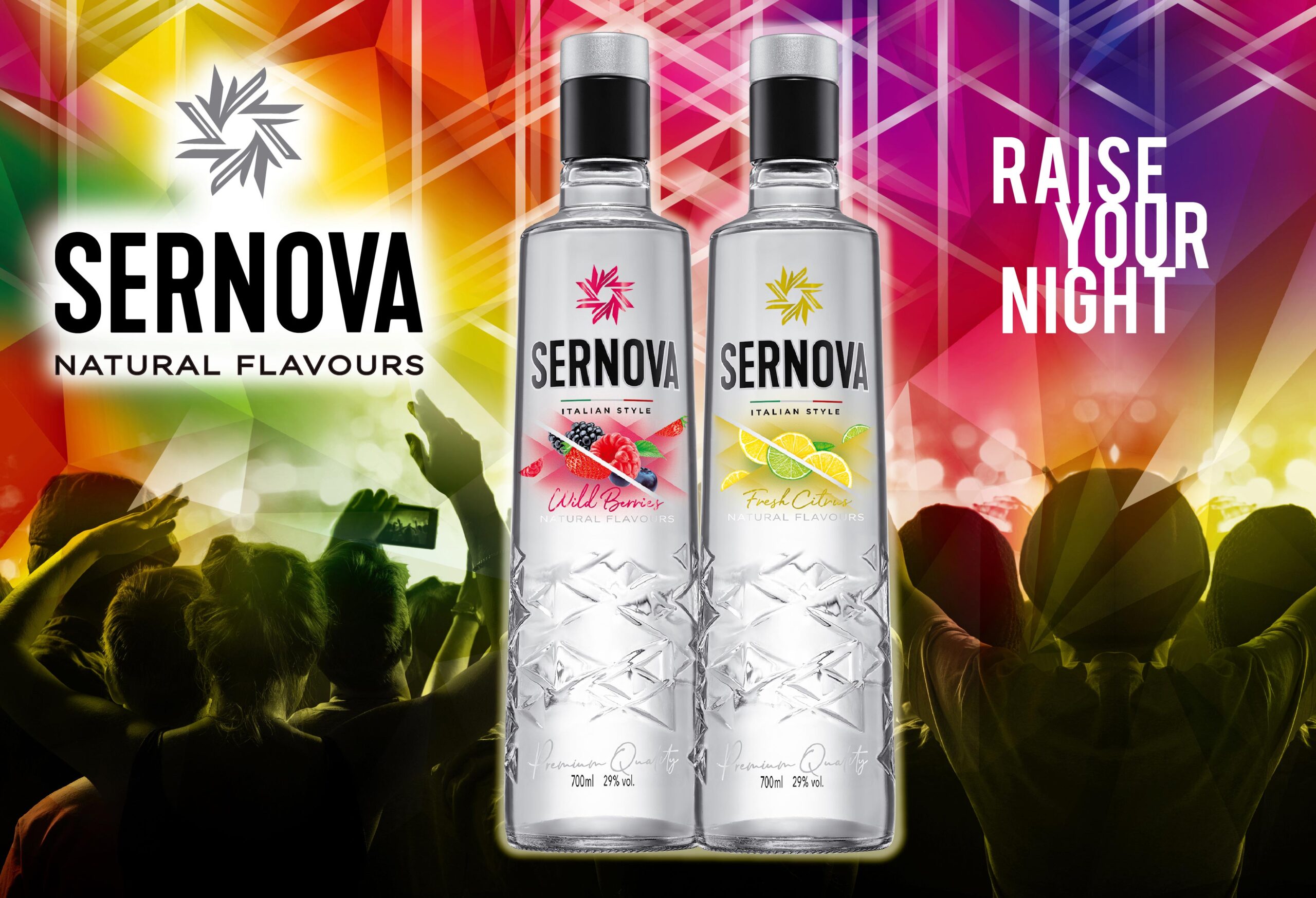 Natural Flavours, la nueva línea de Sernova otra forma de beber vodka