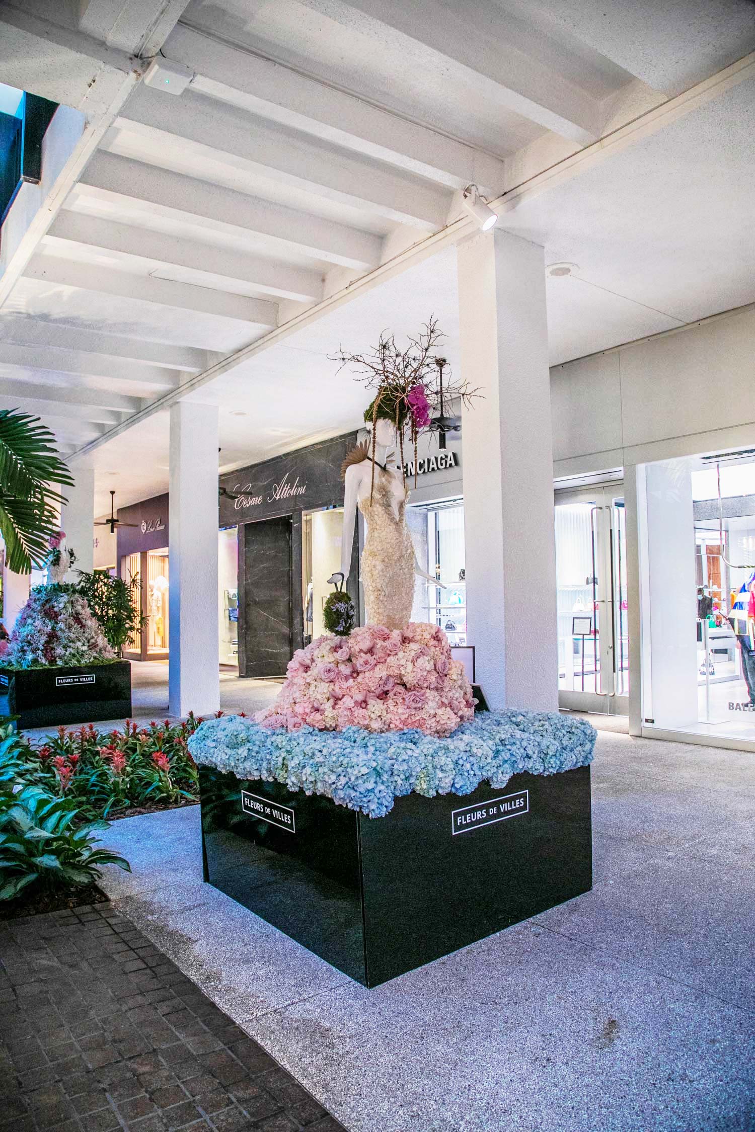 Fleurs de Villes, Femme, la impresionante muestra floral de Bal Harbour Village