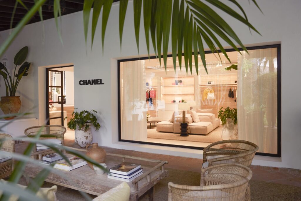 Boutiques de temporada de Chanel en Saint-Tropez, Marbella y Capri