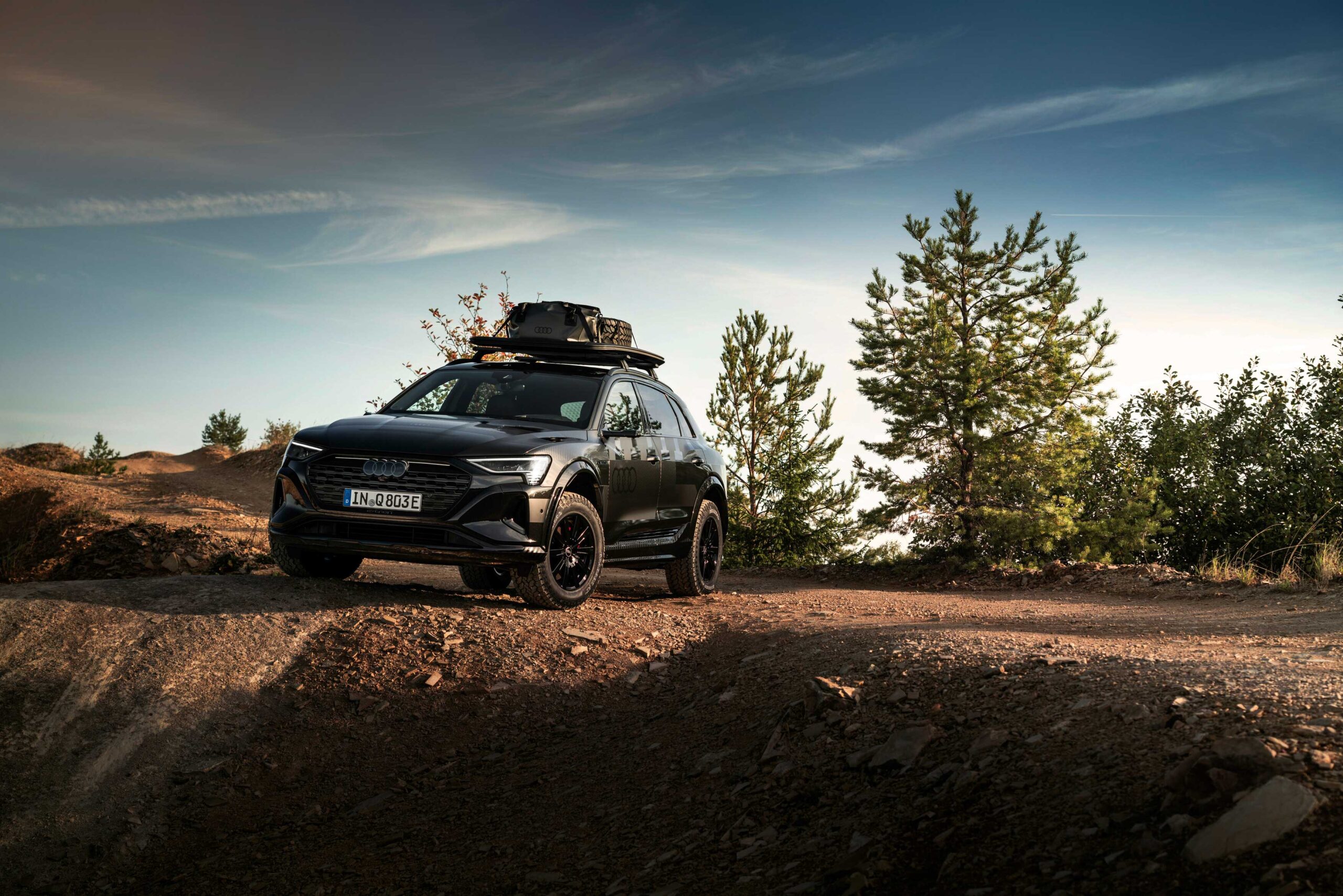 Audi Q8 e-tron edición Dakar: seguridad y diseño