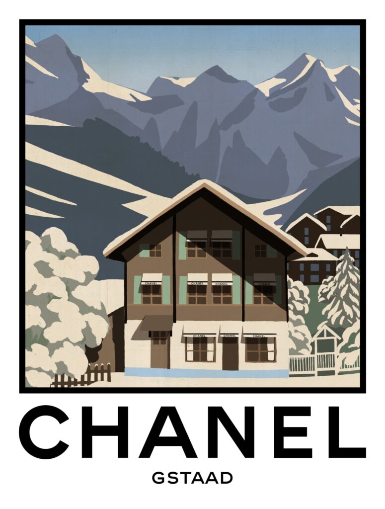 Gstaad: Chanel inauguró nueva boutique efímera