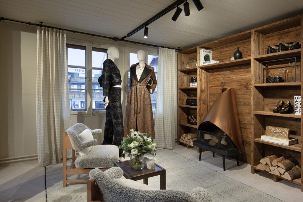 Gstaad: Chanel inauguró nueva boutique efímera