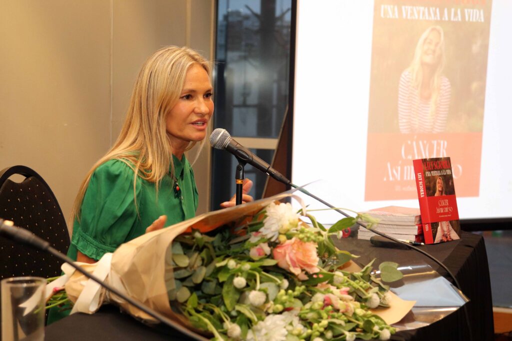 Lily Sciorra presentó “Una ventana a la vida”, la historia de cómo superó el cáncer, en la Feria Internacional del Libro de Buenos Aires