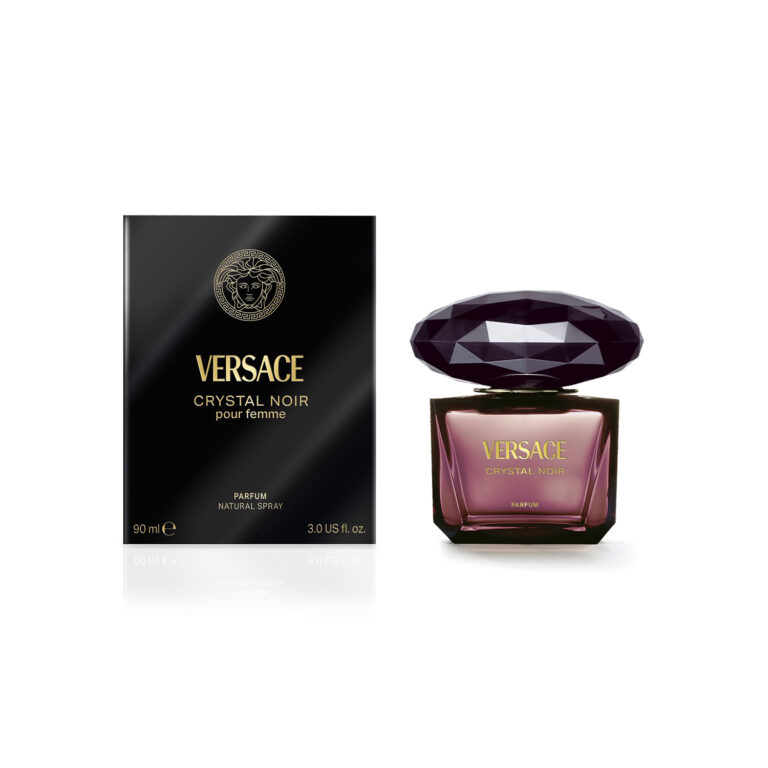 Crystal Noir Parfum, la nueva fragancia de Versace